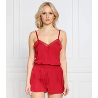 Piżamy damskie - Tommy Hilfiger Piżama Ditsy Lace | Regular Fit - miniaturka - grafika 1