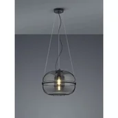 Lampy sufitowe - Lorena lampa wisząca czarna 315190132 Trio - miniaturka - grafika 1