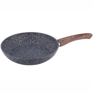 Patelnie - Kamille Solidna patelnia granitowa imitacja drewna 20cm 4160 - miniaturka - grafika 1