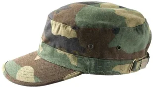 Helikon TEX / POLSKA czapka Combat PolyCotton Ripstop us woodland (CZ-COM-PR-03) CZ-COM-PR-03 - Odzież taktyczna i umundurowanie - miniaturka - grafika 6