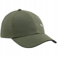 Czapki i chusty sportowe męskie - Czapka z daszkiem Puma Ess Running Cap oliwkowa 23148 30 Senior - miniaturka - grafika 1