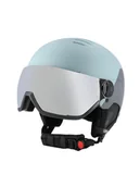 Kaski narciarskie - Uvex Kask narciarski Wanted Visor S5662626007 Niebieski - miniaturka - grafika 1