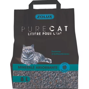 Zolux Purecat Żwirek pochłaniający perfumowany antybakteryjny 8L - Żwirek dla kotów - miniaturka - grafika 1