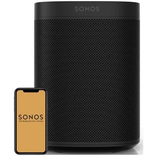 Sonos ONE SL Czarny - Głośniki i kolumny - miniaturka - grafika 1