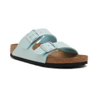 Klapki i japonki damskie - Birkenstock Skórzane klapki Arizona BF - miniaturka - grafika 1