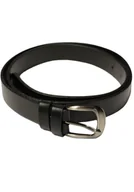 Paski - Pasek damski skórzany czarny 95 cm - miniaturka - grafika 1