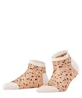 Skarpetki damskie - FALKE Damskie stopki Granular W Sn, różowy (Rose-White 8246), 41-42 EU - miniaturka - grafika 1