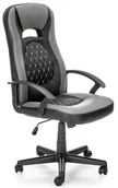 Fotele i krzesła biurowe - Fotel biurowy CASTANO obrotowy popiel-czarny - miniaturka - grafika 1