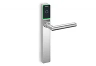 Klamki - Klamka elektroniczna dormakaba C-Lever K6 pro, rozstaw 92 mm, (trzpień 8 mm, drzwi do 63 mm), karta programująca Master B w zestawie - miniaturka - grafika 1