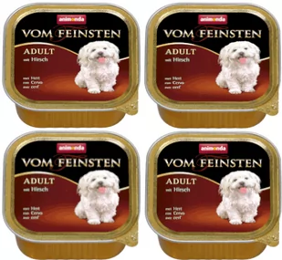 Animonda Dog Vom Feinsten Adult smak: jeleń 6 x 150g - Mokra karma dla psów - miniaturka - grafika 1