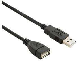 Kabel przedłużacz USB 2.0 1.8m AM-AF ferryt