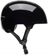 Kaski rowerowe - Kask Rowerowy Orzech Fox Flight Solid Black roz. M 55-59 cm Bmx Dirt Mips - miniaturka - grafika 1