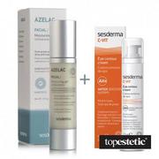 Zestawy kosmetyków damskich - Sesderma Azelac Moisturizing Gel + C-VIT Eye Contour Cream ZESTAW Żel nawilżający do twarzy 50 ml + Krem pod oczy 15 ml - miniaturka - grafika 1