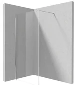 Kabiny prysznicowe - Deante Kerria Plus  walk-in z powłoką 100 KTS 030P - miniaturka - grafika 1