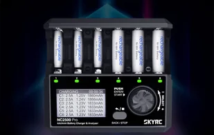 Ładowarka SkyRC NC2500 Pro AA / AAA - Ładowarki i akumulatory - miniaturka - grafika 3