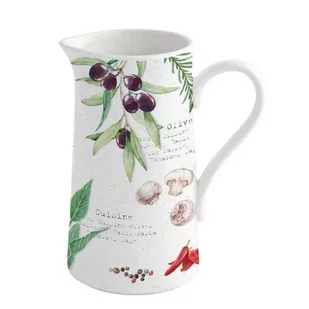 DZBANEK PORCELANOWY Home & Kitchen - 1 litr - Dzbanki i imbryki - miniaturka - grafika 1