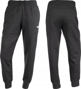 Puma Spodnie damskie Puma ESS Sweatpants FL c.szare 586839 07 L - Spodnie sportowe damskie - miniaturka - grafika 1