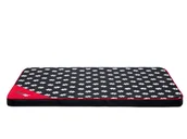 Legowiska dla psów - Hobbydog Materac dla Psa Light czarny w łapki XL o wymiarach 120 cm x 80 cm XL MLICZL7 - miniaturka - grafika 1