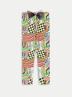 Legginsy - Coccodrillo Legginsy ZC4122101CGK Kolorowy Slim Fit - miniaturka - grafika 1