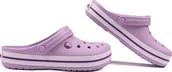 Buty dla dziewczynek - Crocs Chodaki sandały klapki dla dzieci Crocs Kids Toddler Crocband Clog lawendowe 207005 5P8 22-23 - miniaturka - grafika 1