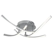 Lampy sufitowe - Rabalux Tatjana 3145 plafon lampa sufitowa 1x30W LED 4000K srebrny/biały - miniaturka - grafika 1