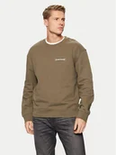 Bluzy męskie - Guess Jeans Bluza M4YQ17 K9V31 Khaki Regular Fit - miniaturka - grafika 1