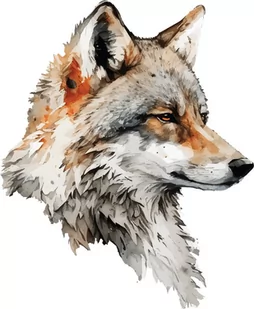 Naprasowanka Wilk Nadruk Z Wilkiem 2 Na Odzież - Pasmanteria Naprasowanka Wilk Nadruk Z Wilkiem 2 Na Odzież - Pasmanteria - miniaturka - grafika 1