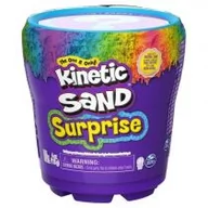 Zabawki kreatywne - Spin Master Kinetic Sand Kolorowy piasek Niespodzianka - - miniaturka - grafika 1