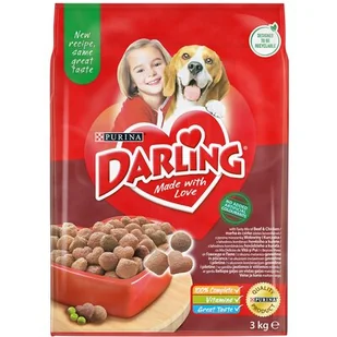 Purina Darling sucha karma dla psa z wołowiną i dodatkiem wyselekcjonowanych warzyw 3kg - Sucha karma dla psów - miniaturka - grafika 1