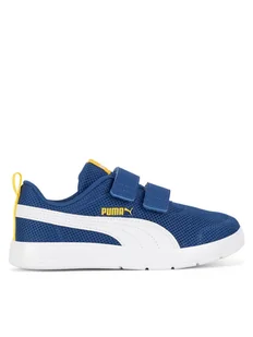 Puma Sneakersy COURTFLEX V3 MESH PS 39808505 Niebieski - Buty dla chłopców - miniaturka - grafika 1