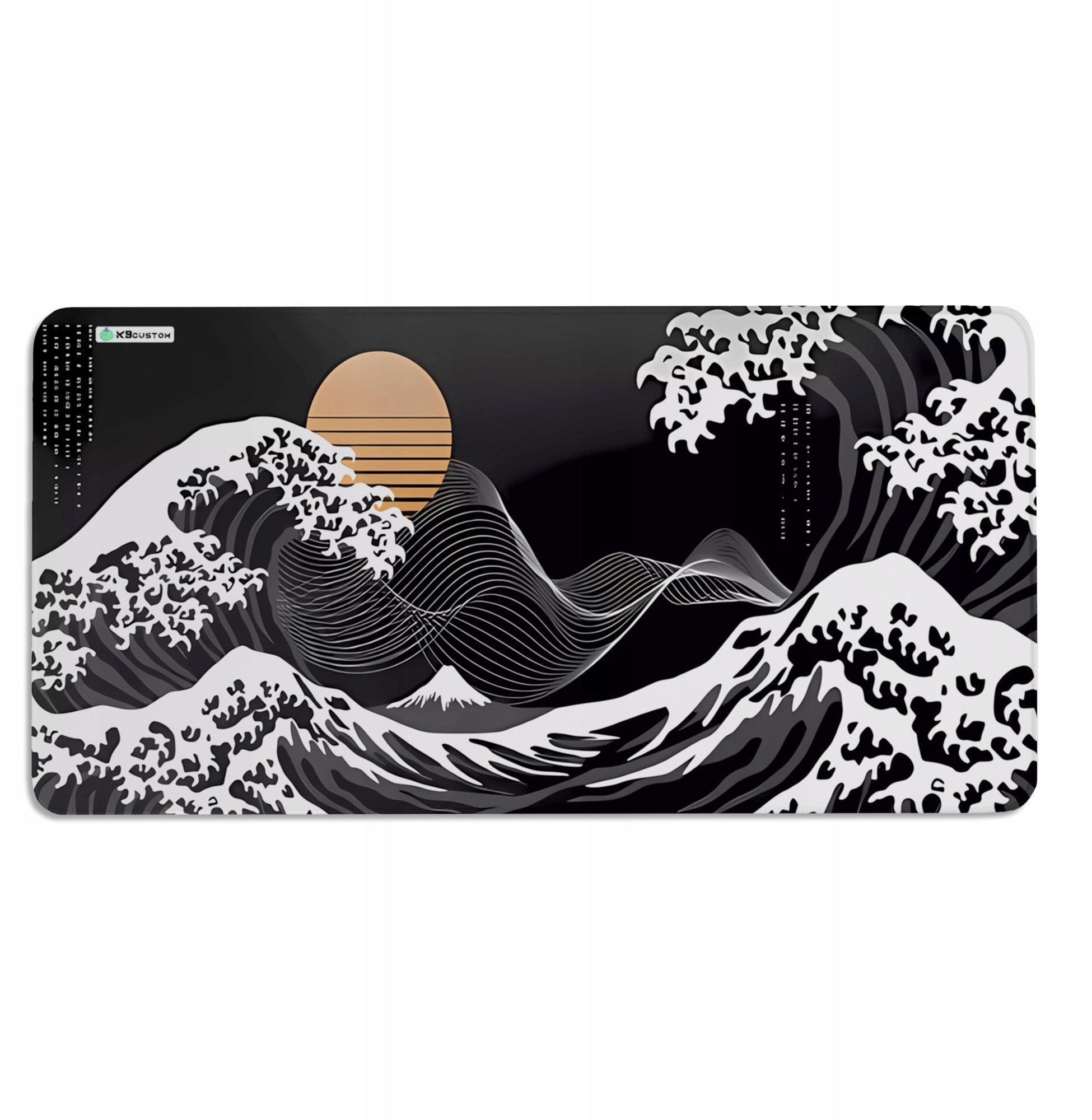 Podkładka KBcustom DUŻA PODKŁADKA MATA POD MYSZKĘ MYSZ 120x60cm XXXL KBcustom Na Biurko Sea 26