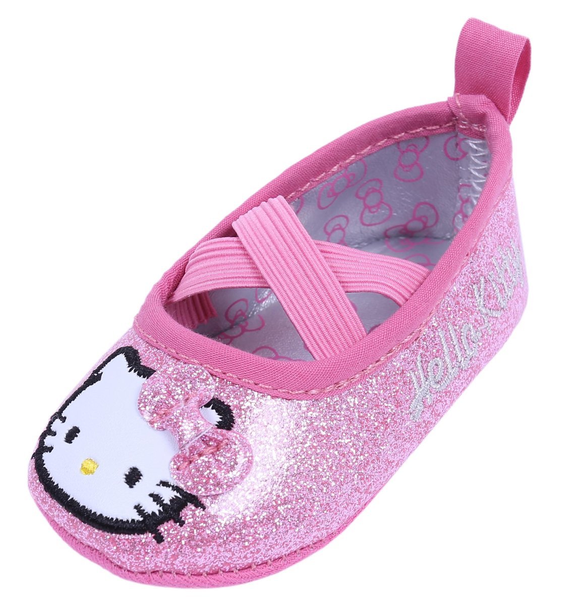 Różowe, niemowlęce balerinki Hello Kitty 6-9 m 74 cm