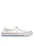 Trampki damskie - Converse Trampki CHUCK TAYLOR 537084C Biały - miniaturka - grafika 1