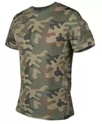 Odzież taktyczna i umundurowanie - T-Shirt taktyczny Helikon-Tex Tactical pl woodland - miniaturka - grafika 1