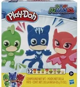 Masy plastyczne - PLAY DOH PIDŻAMERSI CIASTOLINA PJMASKS 425G HASBRO - miniaturka - grafika 1