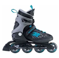 Rolki - K2, Rolki męskie, 2020 Kinetic 80 r. 44.5, czarno-niebieskie - miniaturka - grafika 1