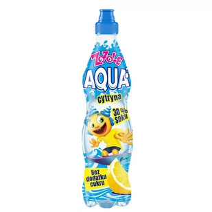Zozole Aqua Napój niegazowany o smaku cytrynowym 500 ml - Woda - miniaturka - grafika 1