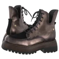 Botki damskie - Botki Brązowe 07110-02/00-8 (MA1424-a) Maciejka - miniaturka - grafika 1