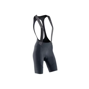 Spodenki rowerowe damskie NORTHWAVE FAST WMN Bibshort czarne - Spodenki rowerowe - miniaturka - grafika 1