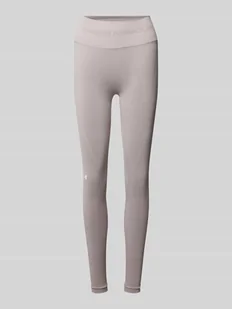 Legginsy o kroju super skinny fit z nadrukiem z logo - Legginsy - miniaturka - grafika 1