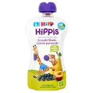 Desery dla dzieci - Hipp Gruszki-Śliwki-Czarne porzeczki Mus owocowy po 6. miesiącu BIO - miniaturka - grafika 1