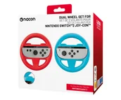 Akcesoria do Playstation - Nacon SWITCH2 Kierownice uchwyty do Joy-con czerwony/niebieski - miniaturka - grafika 1