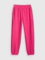 Spodnie sportowe damskie - 4F Spodnie dresowe joggery damskie - różowe XS - miniaturka - grafika 1