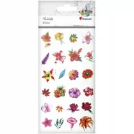 Zabawki kreatywne - naklejki foliowe kwiaty - miniaturka - grafika 1