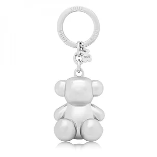 TOUS Brelok do kluczy Metal Bold Bear 395910426 metal, Srebrny, Talla única, Nowoczesny - Moda i Uroda OUTLET - miniaturka - grafika 1