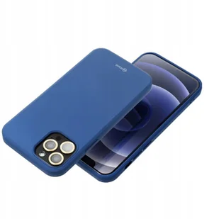 ROAR futerał COLORFUL JELLY do SAMSUNG S25 Edge Granatowy - Etui i futerały do telefonów - miniaturka - grafika 1