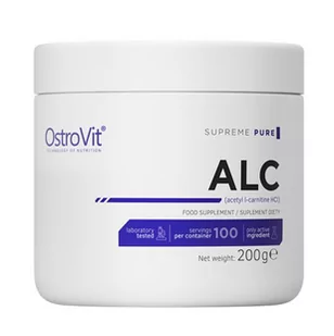 OstroVit ALC - Acetylo L-Karnityna 200g naturalny - Aminokwasy - miniaturka - grafika 1