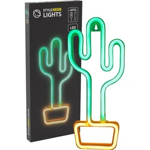 Neon LED MANTA SNL07GNT Kaktus - Lampy pozostałe - miniaturka - grafika 1