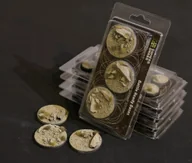 Akcesoria do gier planszowych - Gamers Grass: Bases Round - Arid Steppe 50 mm 3 szt. - miniaturka - grafika 1