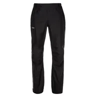Spodnie sportowe męskie - Kilpi Alpin, spodnie przeciwdeszczowe, unisex, czarne - miniaturka - grafika 1